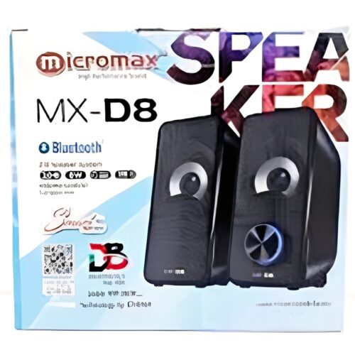 Micromax MX-D8 Bluetooth Speaker – Powerful Sound & Deep Bass