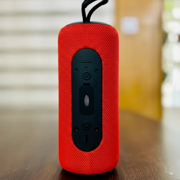 WITCH RSP-10 Portable Bluetooth Speaker – Red Wireless Mini Speaker with RGB Light and Deep Bass