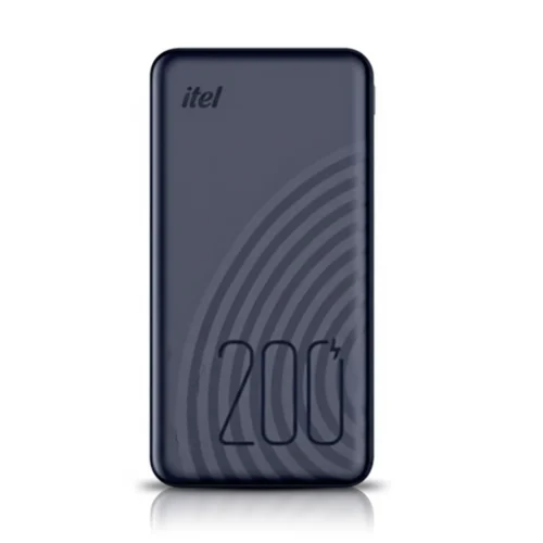 itel STAR 200 Power Bank – 20000mAh Fast Charging Dual USB LED Display Portable Charger